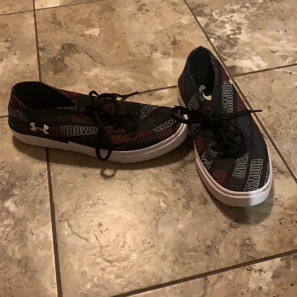 Under Armour boys shoes.
